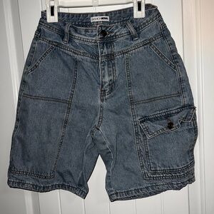 Fashion nova cargo jean shorts